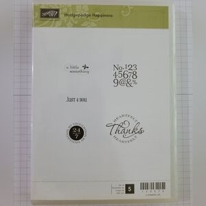 Stampin' Up! - Hodgepodge Happiness - LIKE NEW